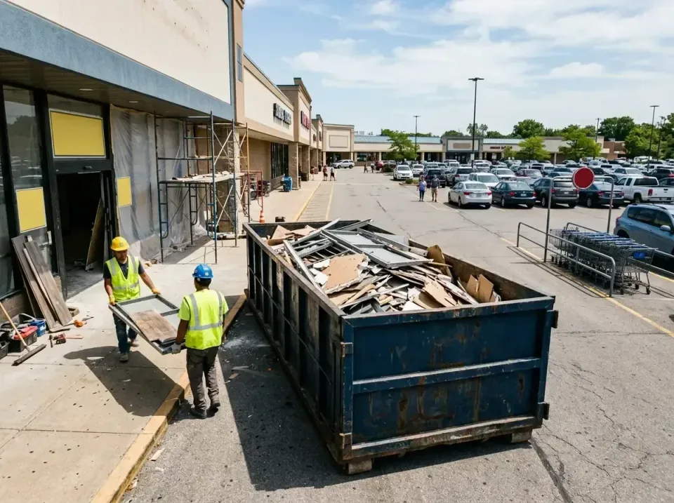 retail-store-renovation-debris-003 — frequently asked questions, Roll-off Dumpster Rentals in West Falls Church, VA